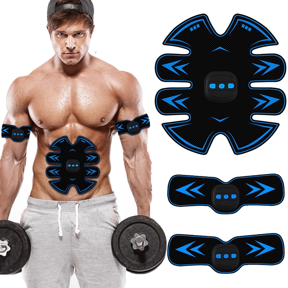 Fitness Abdominal Muscle Trainer Sport Press Stimulator Gym Equipment training apparatus Home Electric Belly exercises Machine