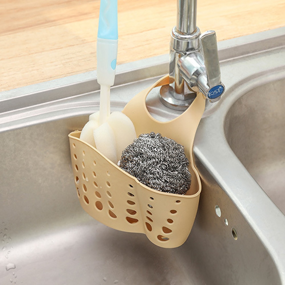 Cheap Kitchen Racks 7Colors Select Hanging Drain Storage Tools Sink storage Hanging Basket Sink Sponge Holder