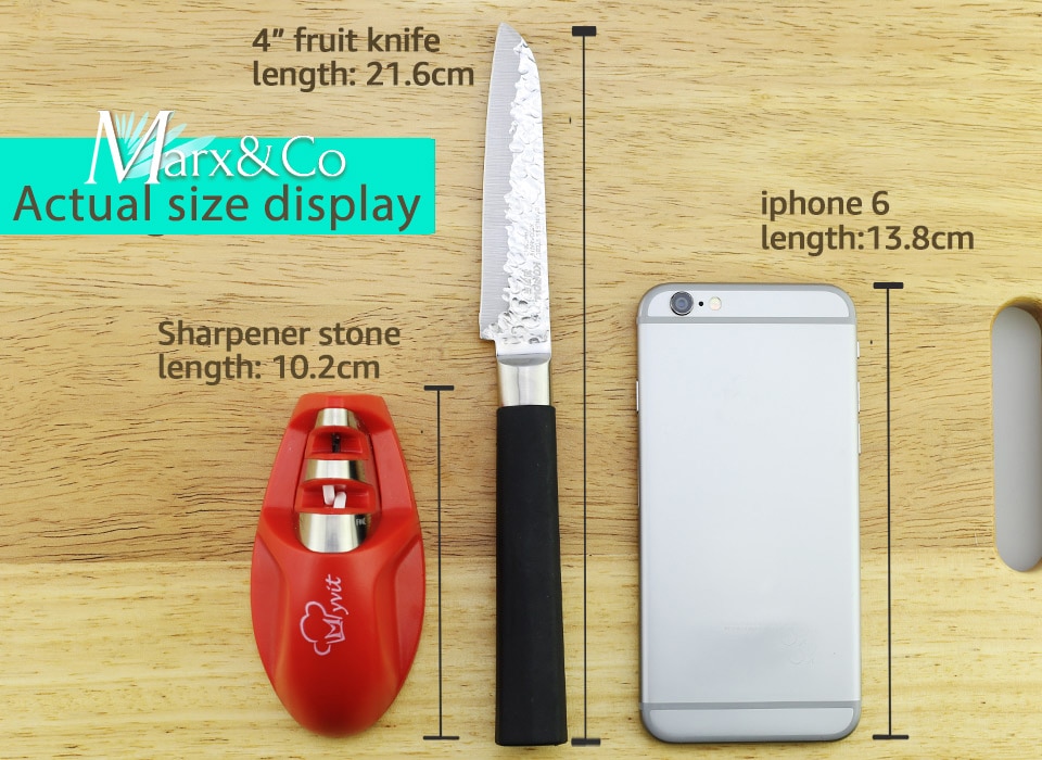 Knife Sharpener 3 Stages ( Tungsten Diamond & Ceramic ) Steel Whetstone Kitchen Knives Sharpening Grindstone Grinder Stone Tools