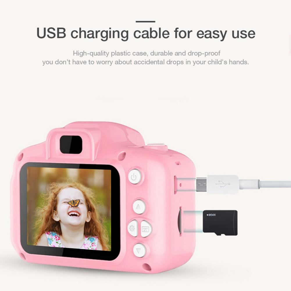 Newest High Quality Kids Digital HD 1080P Video Camera Toys 2.0 Inch Color Display Kids Birthday Gift Toys For Children