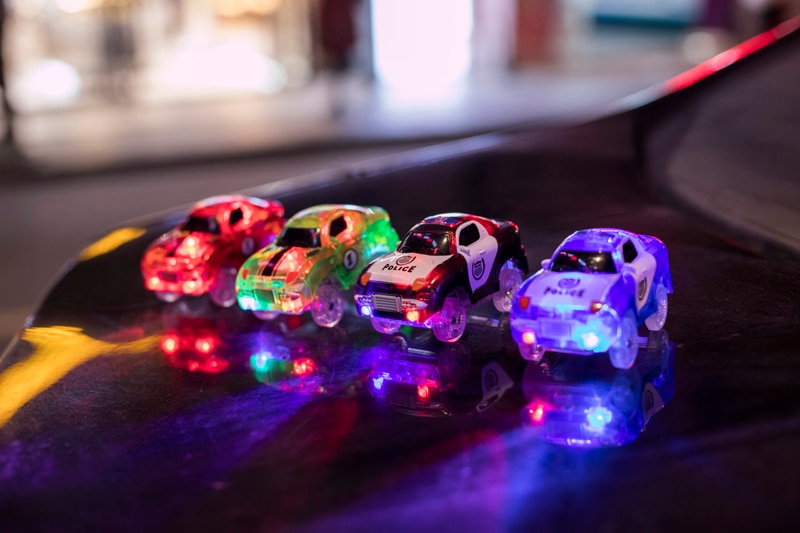 Magical Glowing Race Track DIY Universal Accessories Ramp Turn Road Bridge Crossroads Rail Car Toy Racing Tracks Kids Gifts