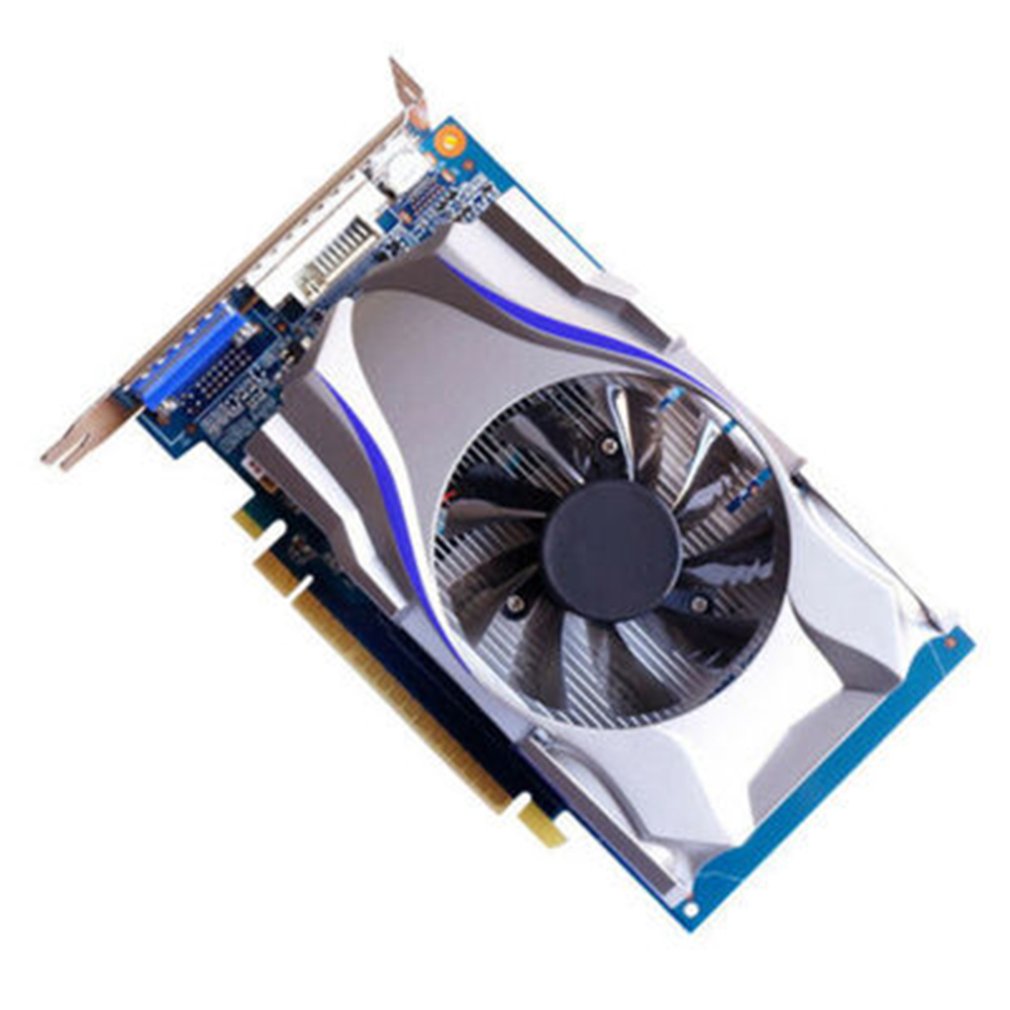 GTX650 1GB Graphic Gaming Desktop PC Video Graphics Cards support DVI/HDMI/VGA PCI-Express With Cooling Fan GPU Game Computer