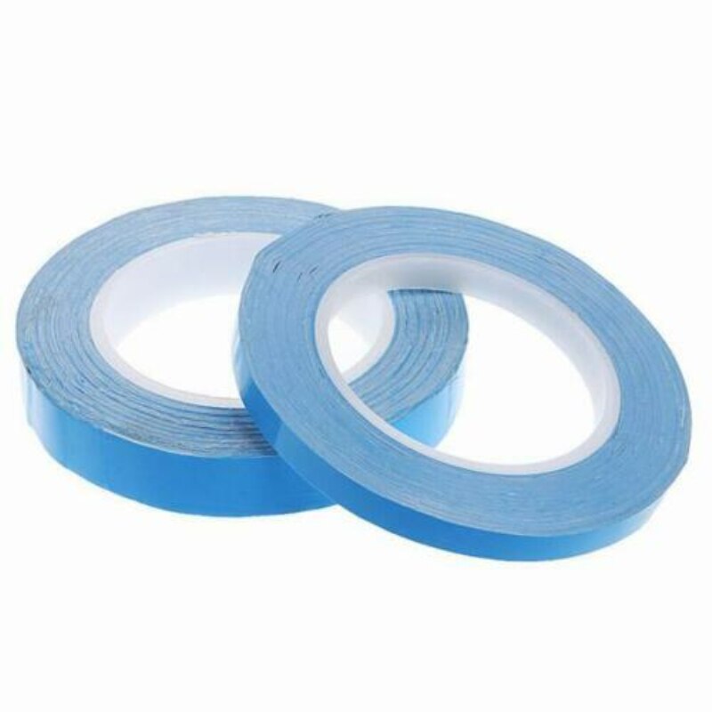 Hot!!! 0.2mm Double-sided Heat-adhesive Tape For LED CPU GPU Heatsink Insulation Ultra-thin High Qulity Double-sided Tape Films