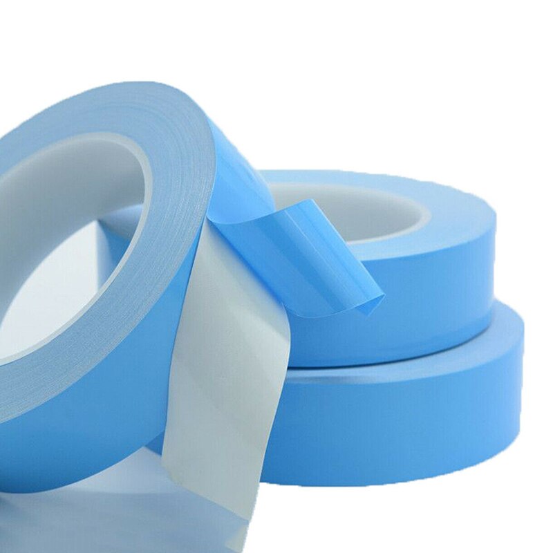 Hot!!! 0.2mm Double-sided Heat-adhesive Tape For LED CPU GPU Heatsink Insulation Ultra-thin High Qulity Double-sided Tape Films